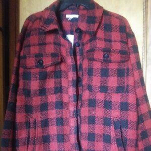 Maurices plaid jacket